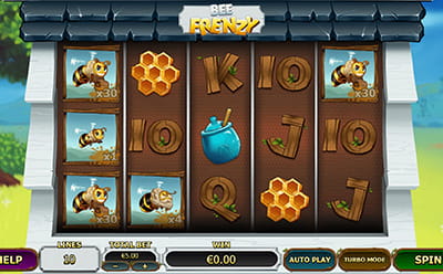 Het Bee Frenzy Slot Spel bij bet365