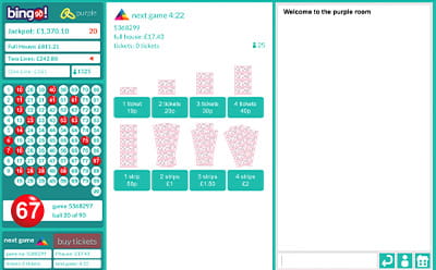 Het Bingo 90 Spel bij Tombola Casino
