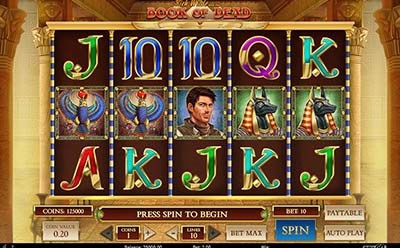 Book of Dead Slot bij ComeOn!