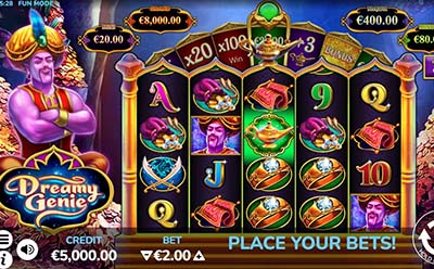 Dreamy Genie Slot bij ComeOn!