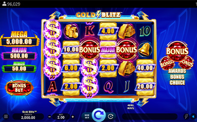 Gold Blitz Slot Spel bij LiveScore Bet