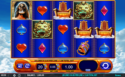Het Kronos Slot Spel bij het Kansino