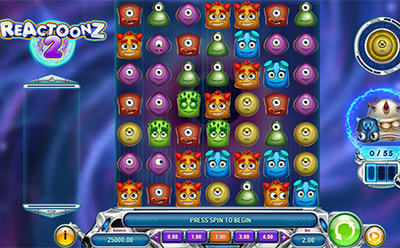 Reactoonz 2 Slot bij Fair Play Casino