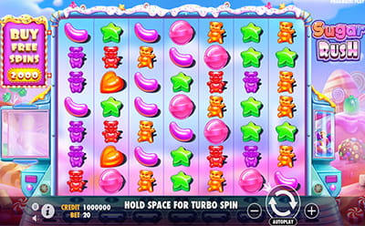 Sugar Rush Slot Spel bij het LeoVegas